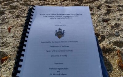 CECAN PhD Student, Betheney Wills, is awarded her doctorate and secures a position at Defra (Marine and Fisheries)